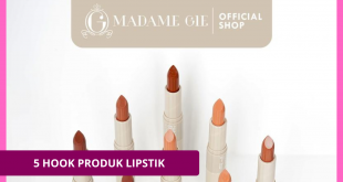 5 Hook Produk Lipstik