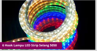 Hook Lampu LED Strip Selang 5050