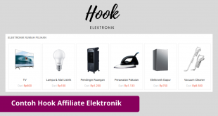 Contoh Hook Affiliate Elektronik