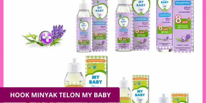 Hook Produk Minyak Telon MY BABY