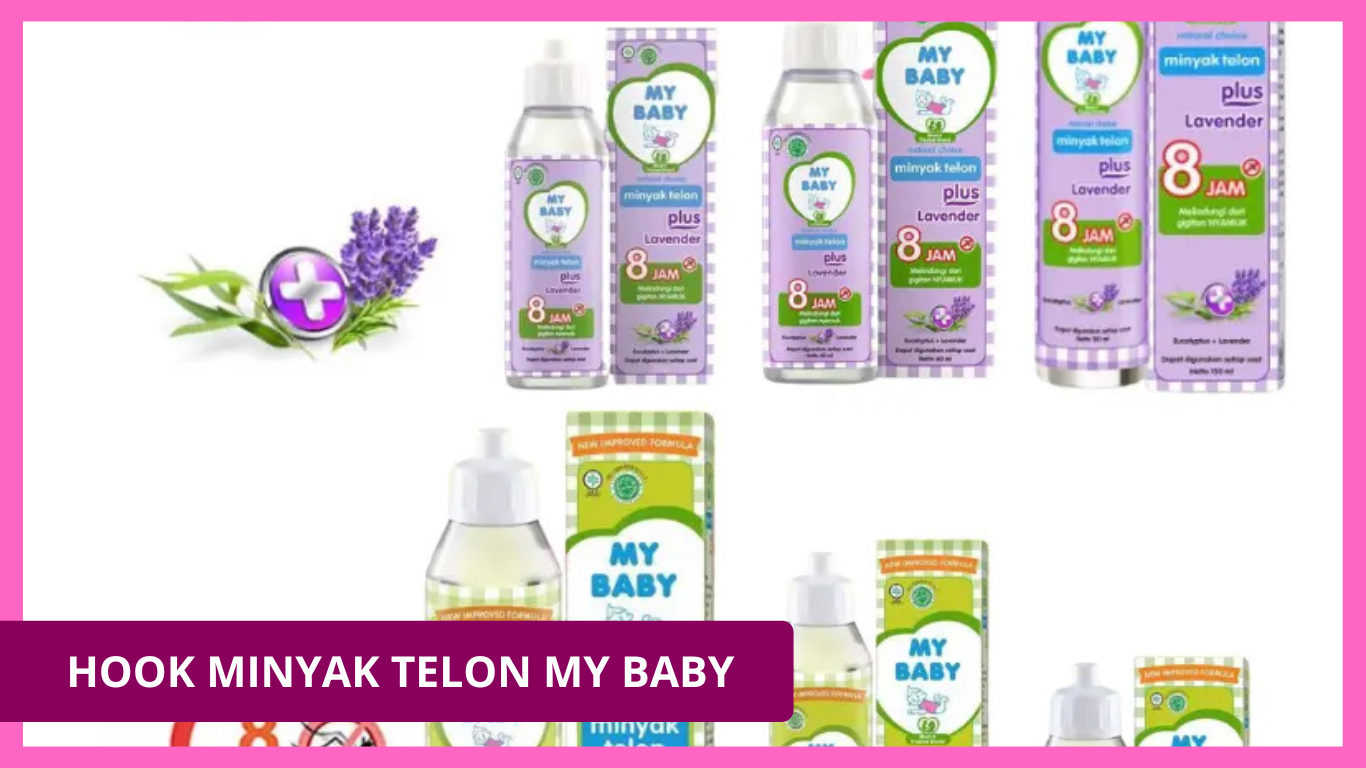 Hook Produk Minyak Telon MY BABY