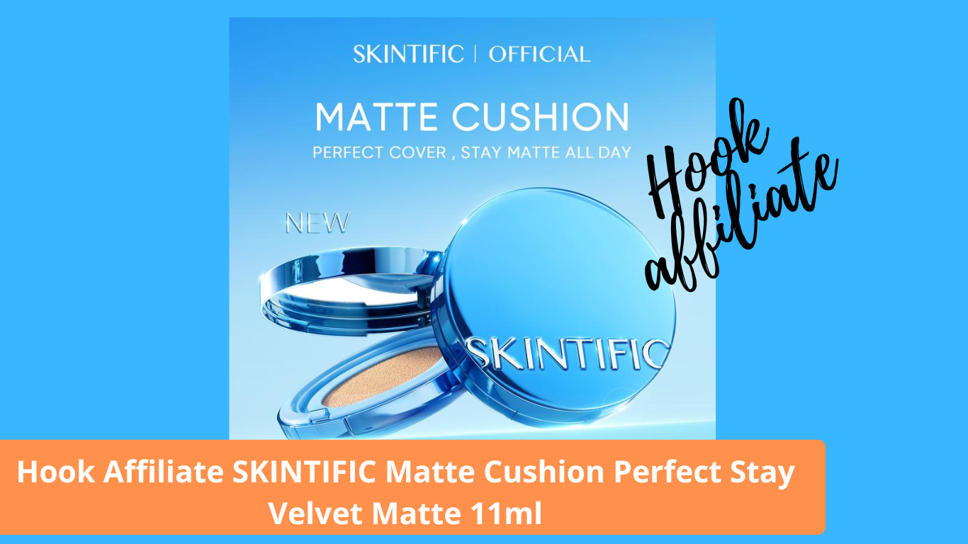 Hook Affiliate SKINTIFIC Matte Cushion Perfect Stay Velvet Matte 11ml