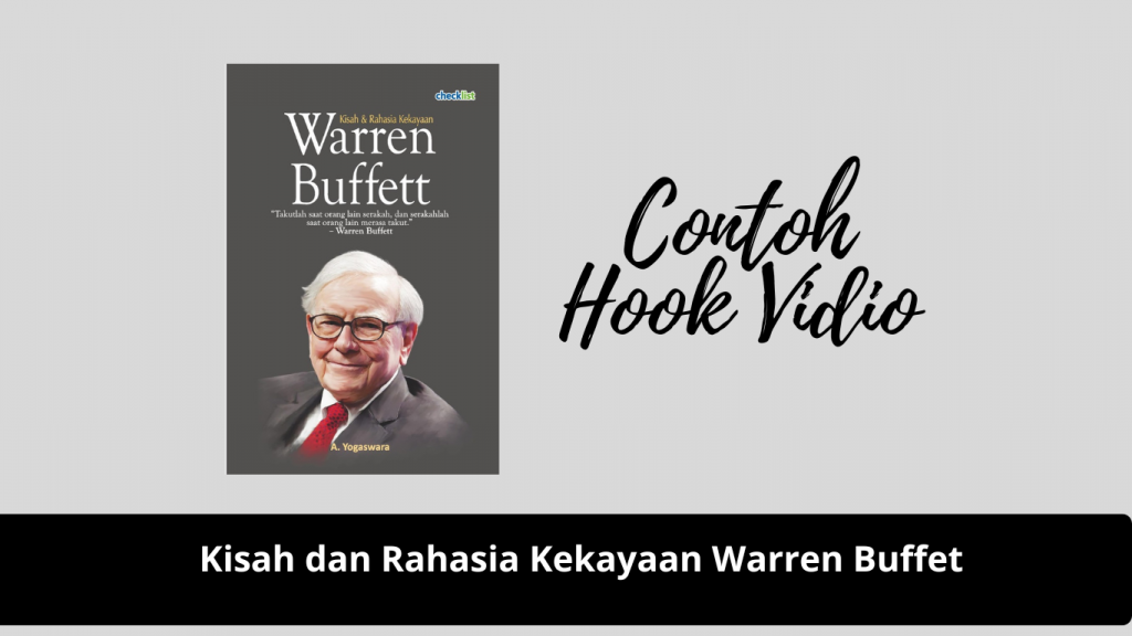 contoh hook buku warren buffet