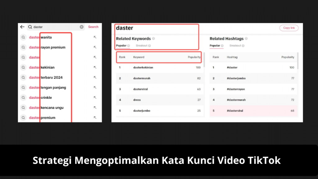 Strategi Mengoptimalkan Kata Kunci Video TikTok