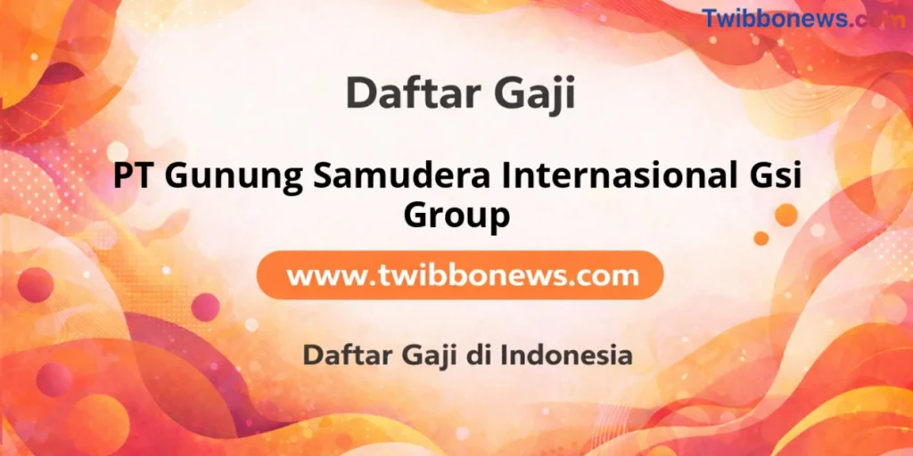 PT Gunung Samudera Internasional Gsi Group